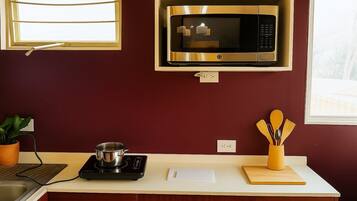 Departamento | Cocina privada | Refrigerador y microondas