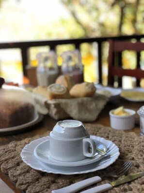 Frokostbuffé er inkludert hver dag