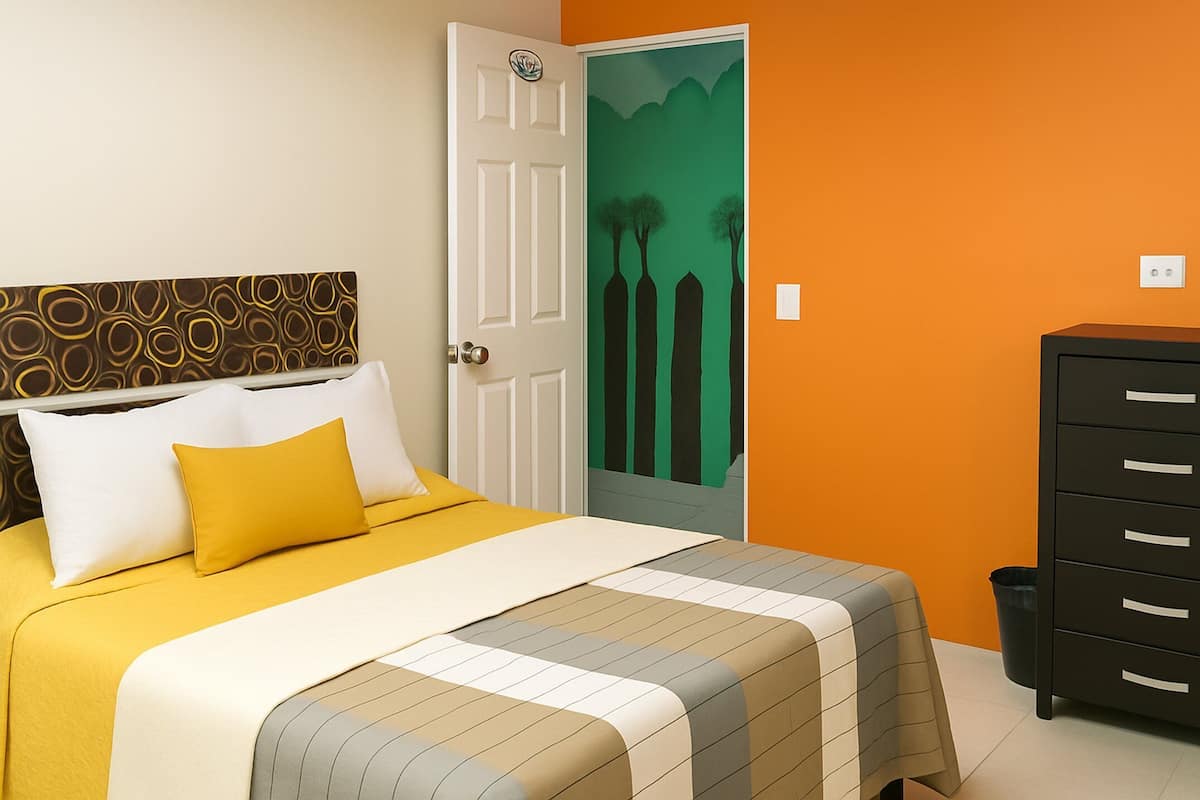 Chambre Quadruple | 1 chambre, fer et planche Ă repasser, Wi-Fi gratuit