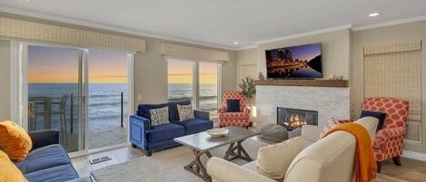 Smart-TV, Kamin, Videospiele