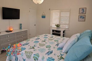 2 quartos, acesso à internet, roupa de cama