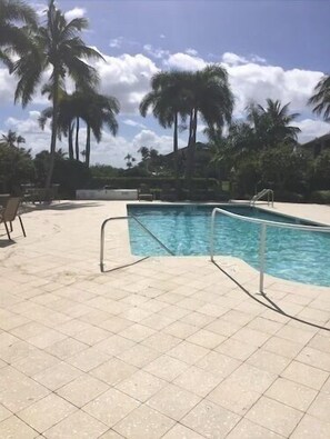 Una piscina climatizada