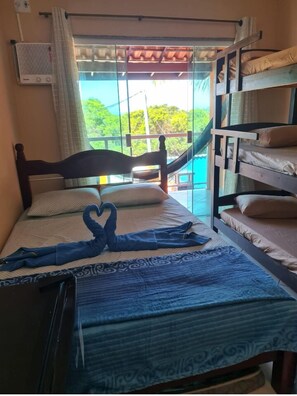 Family Suite | 4 bedrooms, free WiFi - Pousada Paraíso das Conchas  (Cabo Frio)