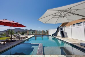 室外泳池、暖水池