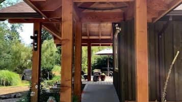 Àrea exterior de l'allotjament