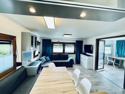 Mobilheim an der Ostsee, 350 m zum Strand
