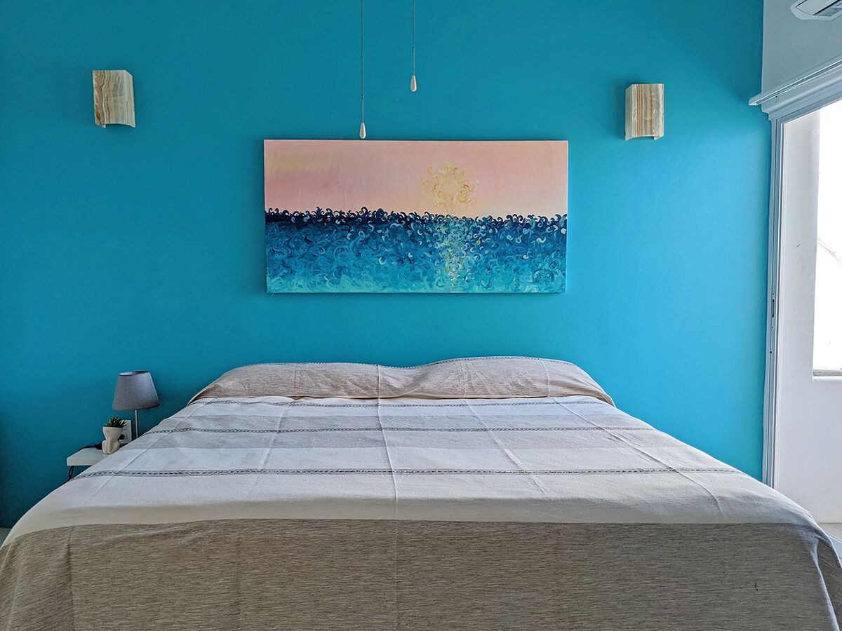 2 slaapkamers, een kluis op de kamer, een bureau