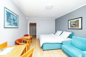 Desk, bed sheets - Alga Baltic Resort (Swinoujscie)