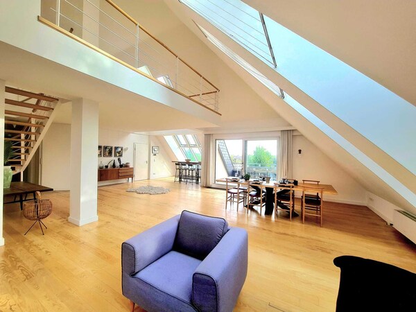 Penthouse 3bedrooms W. Parking&3terraces - Luxembourg
