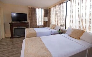 1 slaapkamer, een kluis op de kamer, een strijkplank/strijkijzer