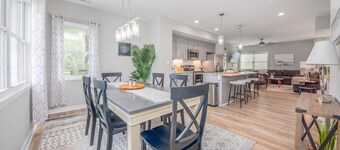 Rooftop bay and river views