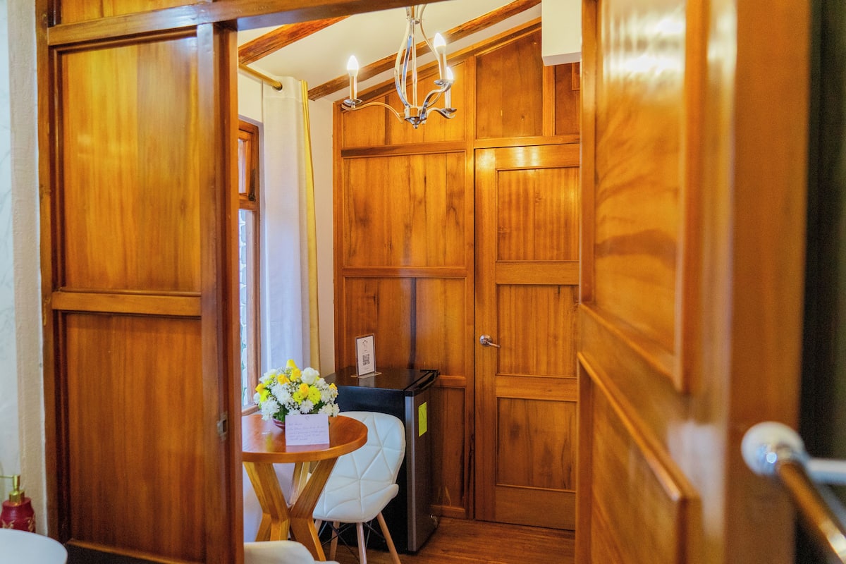 Romantic Studio Suite | Living area | LCD TV, Netflix, streaming services