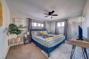 5 Schlafzimmer, Bügeleisen/Bügelbrett, kostenloses WLAN, Bettwäsche
