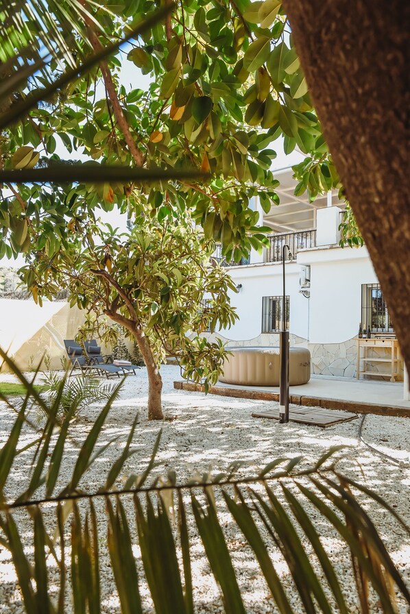 Terrace/patio - Casa Pitaya, 10 min Lopen Naar het Centrum (Alhaurin el grande)