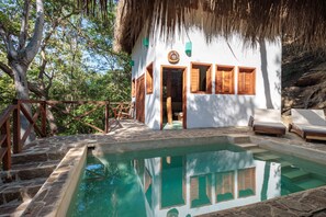 Honeymoon Cabin | 1 bedroom, individually decorated, desk, laptop workspace