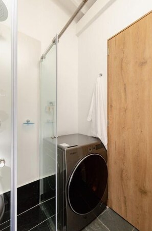 Handdoeken, zeep, toiletpapier