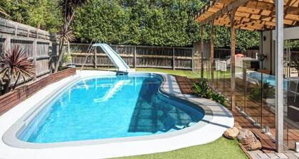 Malibu in Mt Martha with solar heated pool