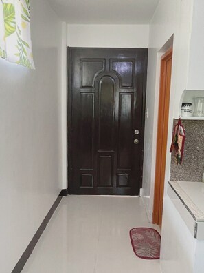 Interior - Near white-sand beaches! Studio type w/ A/C & kitchen @ Talikud Island. (Island Garden City of Samal)