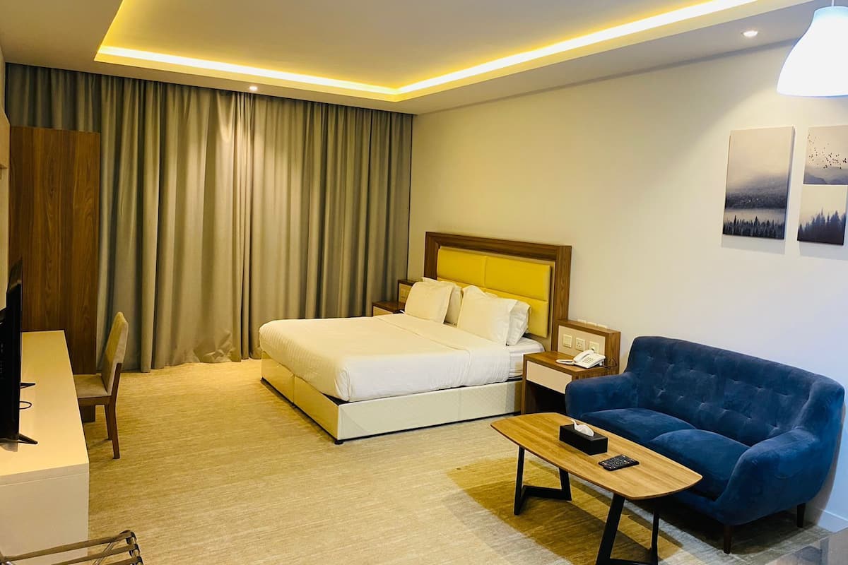 Studio Klasik | 1 kamar tidur, seprai premium, dan Wi-Fi gratis