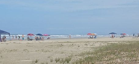 Beach nearby, white sand