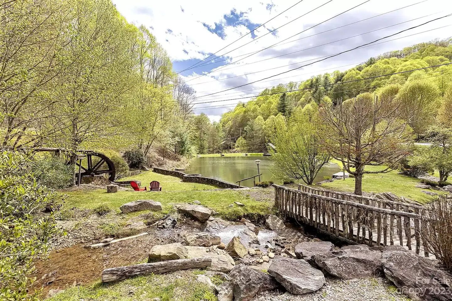 Enceinte de l’hébergement