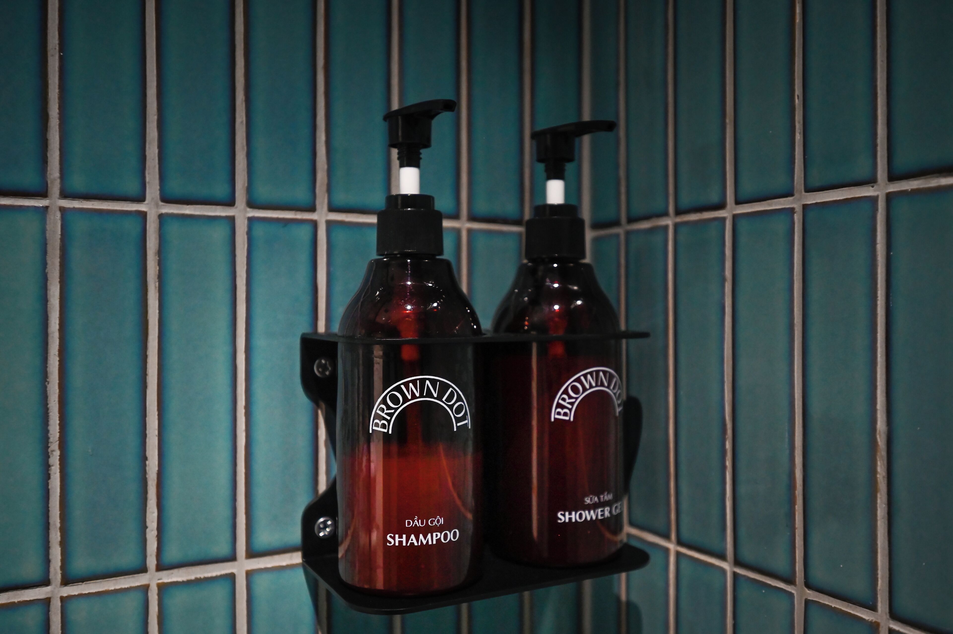 deluxe double room | bathroom | shower, eco-friendly toiletries, hair dryer, slippers