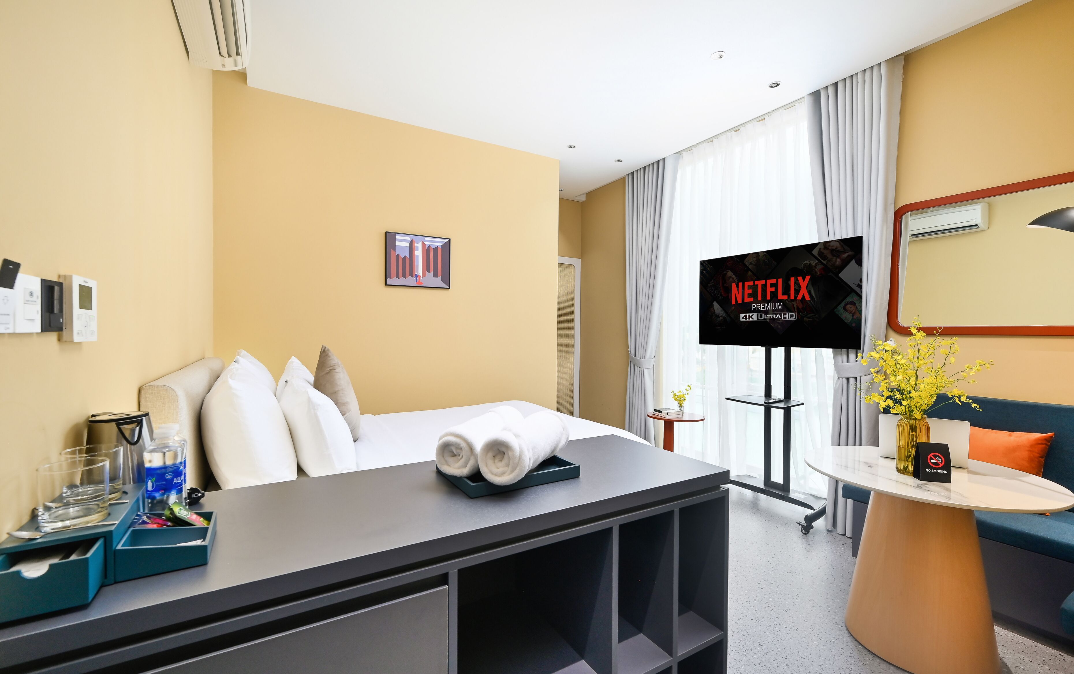 executive double room, city view | city view
