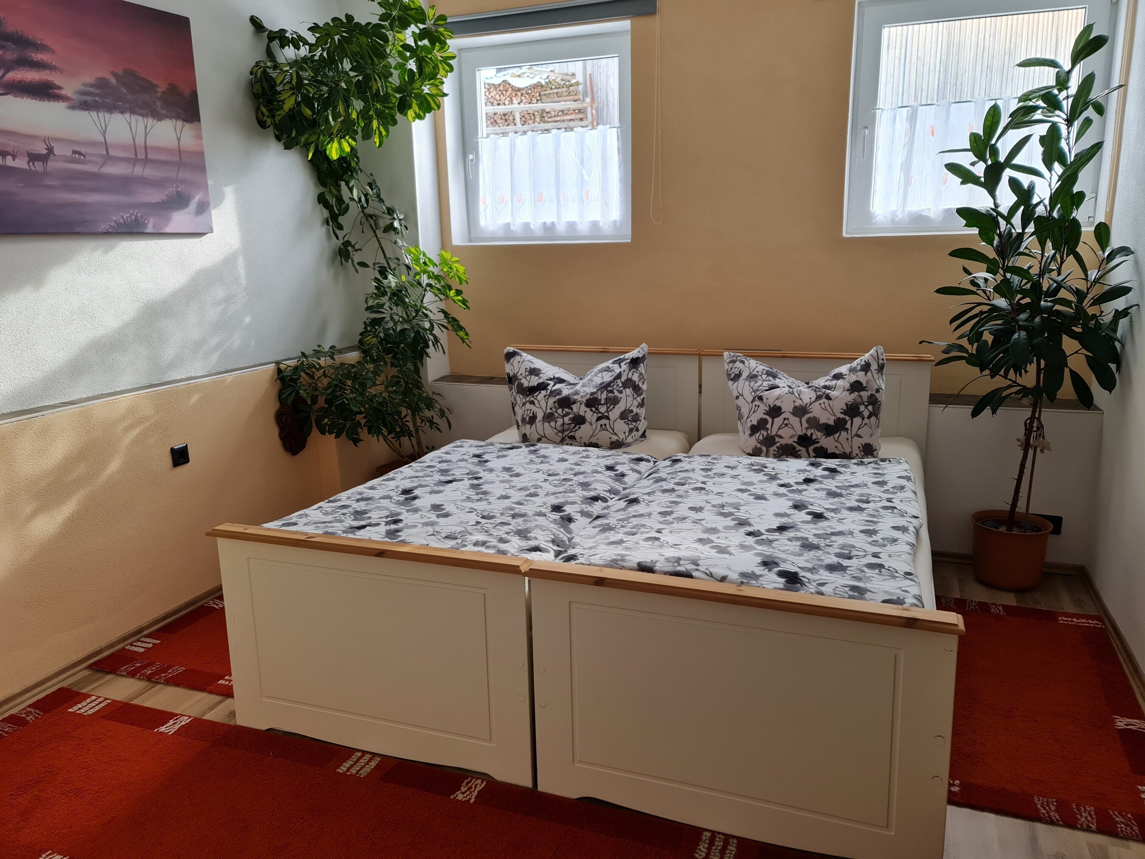2 habitaciones, tabla de planchar con plancha y wifi gratis 