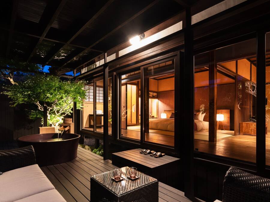 Quarto casal superluxo | Terraço/pátio