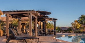 Una piscina climatizada