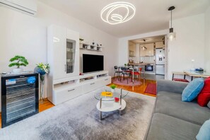 Living area - Apartment Saga With Terrace And Parking (Zagreb)