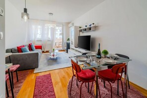 Living area - Apartment Saga With Terrace And Parking (Zagreb)