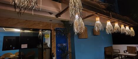 Entrée de l’hébergement