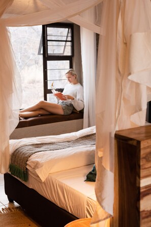 Habitación doble de lujo | Wifi gratis y ropa de cama 