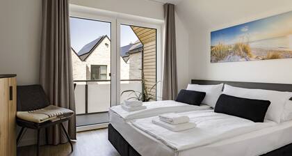 120m² Reihenhaus für 5 Pers. mit Garten, Sauna und Kamin
