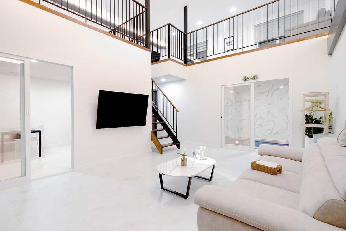 Eenvoudige kamer, 1 slaapkamer (Poolvilla 104 Alnitak) | 1 slaapkamer, gratis wifi