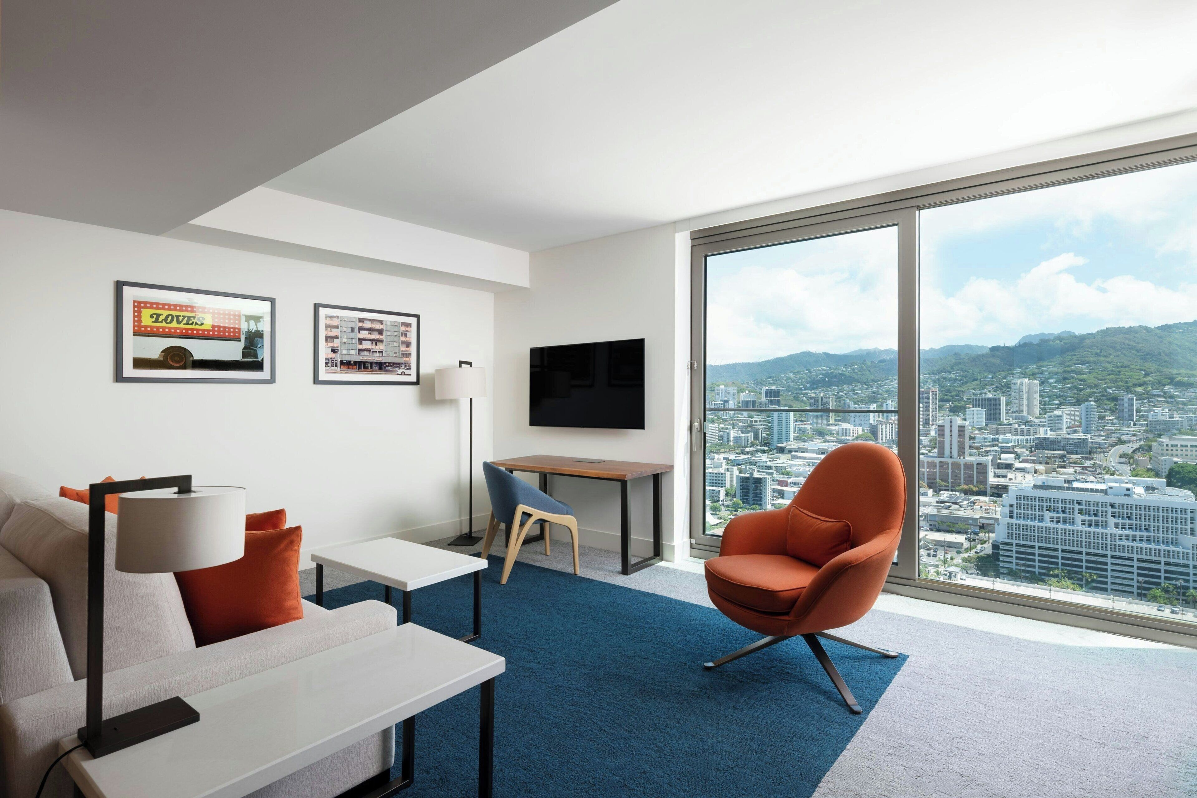 Panoramic Suite, 1 Bedroom (View) | Living room