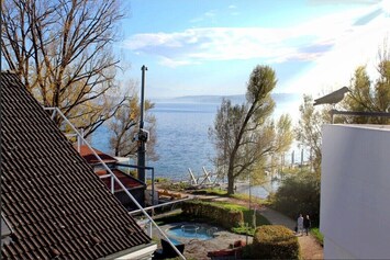 Blick von der Unterkunft