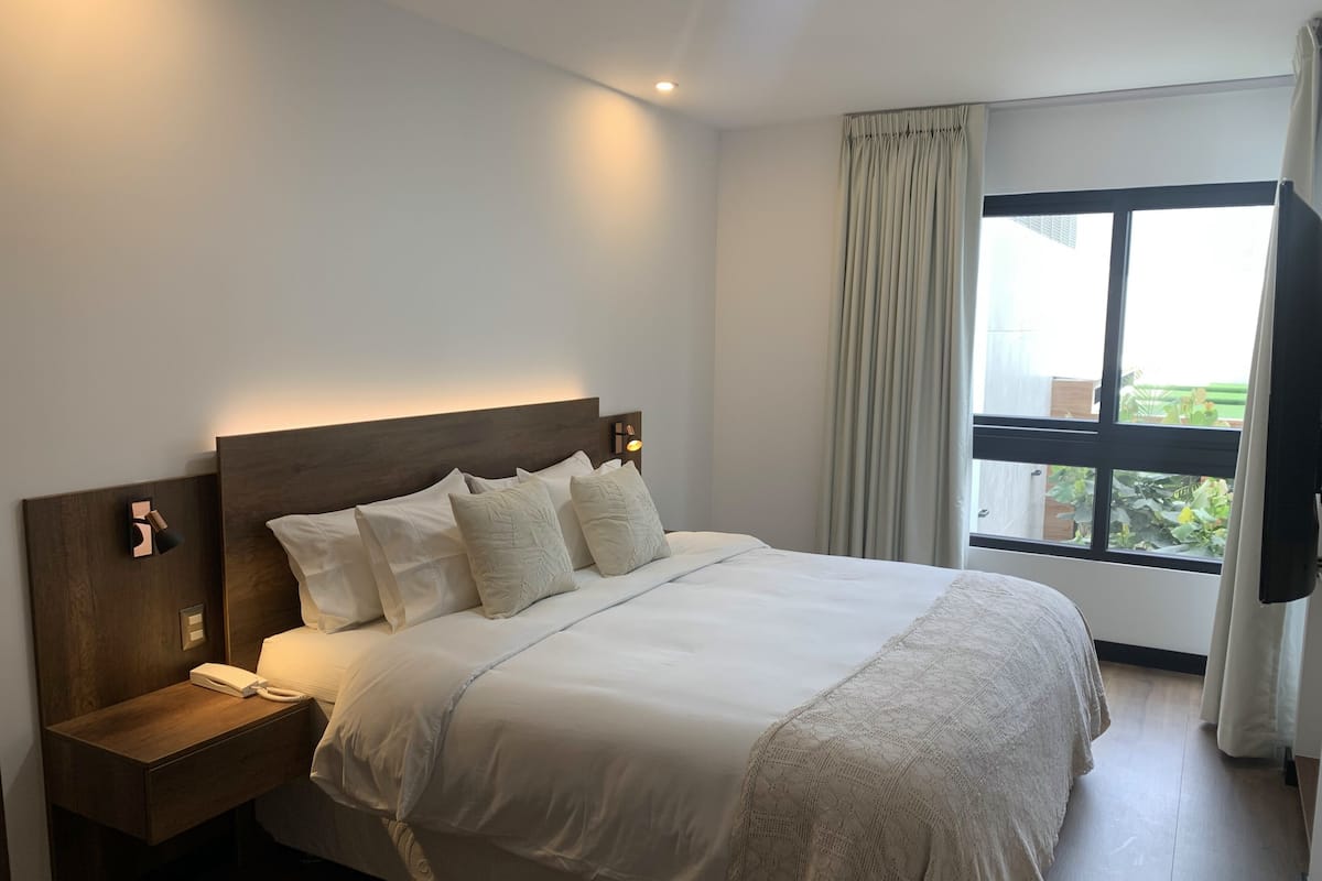 2 Schlafzimmer, Bettwäsche aus ägyptischer Baumwolle