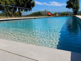Seasonal outdoor pool