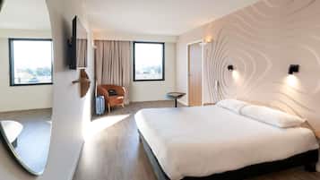 Ropa de cama de alta calidad y camas con pillow-top