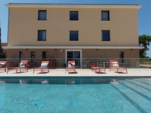 Seasonal outdoor pool