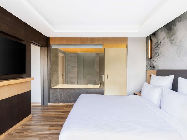 Minibar, coffres-forts dans les chambres, ameublement personnalisé