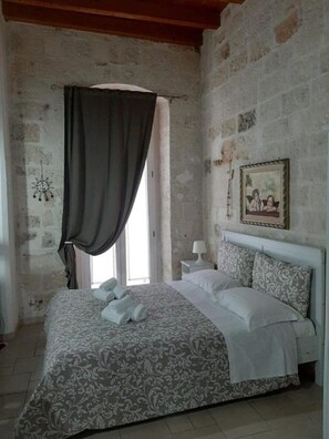 1 bedroom, bed sheets - Doppia Superior 1 (Monopoli)