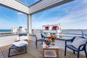 Property grounds - Nordlicht - First Row, Finnish Sauna, Fireplace, Sea View, Roof Terrace (Olpenitz)
