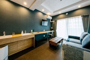 TV - NY Brooklyn style US twin room room without mea / Sapporo Hokkaidō (Sapporo)