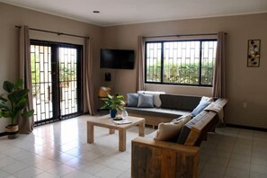 Smart TV, books - Villa Yolisa (Sint Michiel)