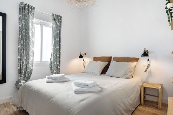 2 Schlafzimmer, Bügeleisen/Bügelbrett, kostenloses WLAN, Bettwäsche