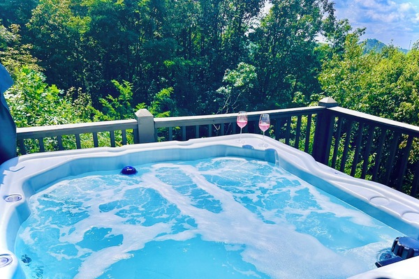 Bain à remous extérieur