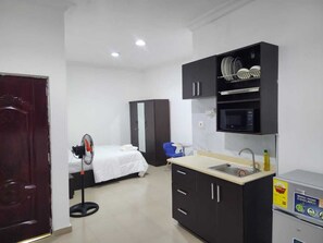 1 makuuhuone, silitysrauta/-lauta, Wi-Fi, vuodevaatteet